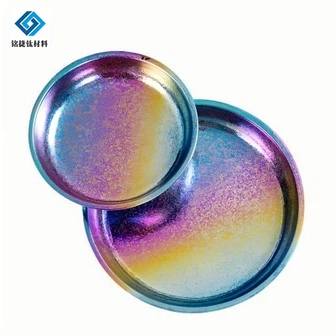 Titan isblomma tallrik